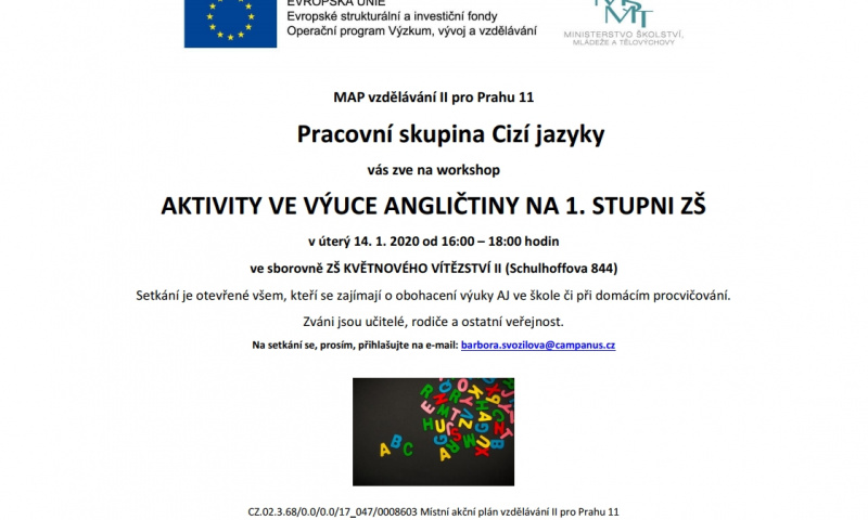 Aktivity ve výuce Aj