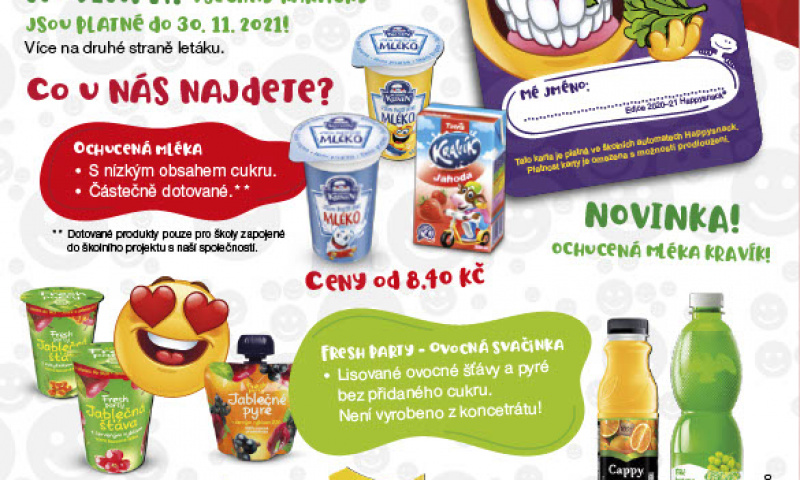 Zdravé svačinky ve vaší škole!