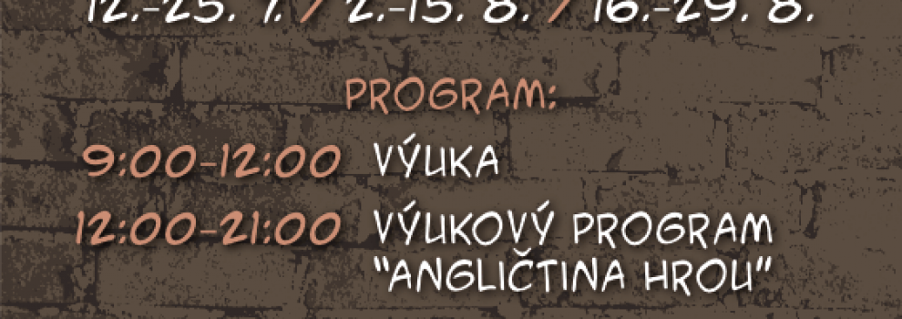 Channel Crossings - Příměstské tábory s unikátním výukovým programem v Aj